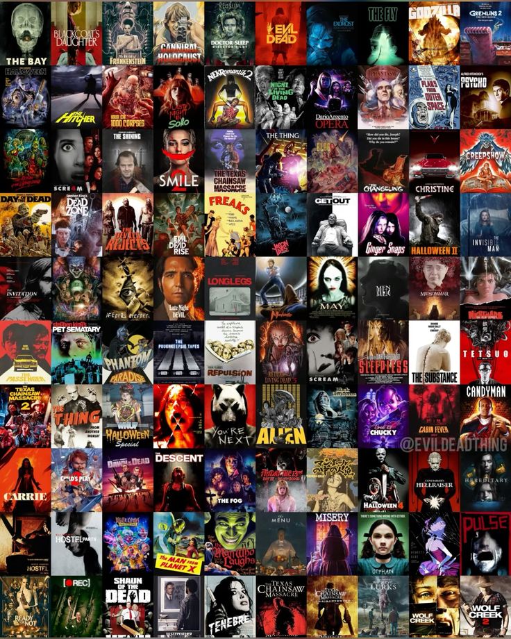 Movie poster wall
